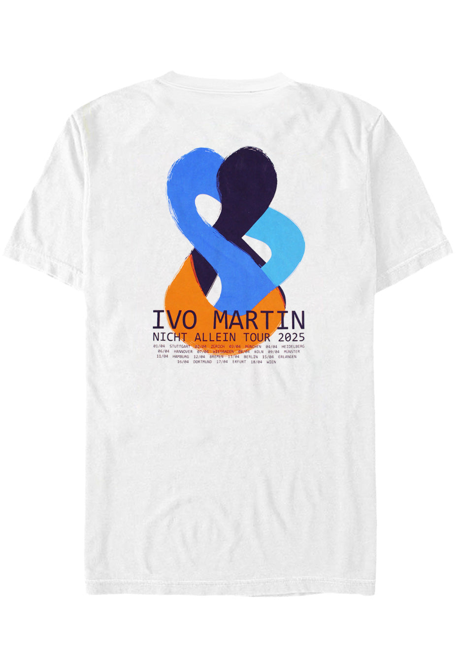 Ivo Martin - Abstrakt Off White - T-Shirt | Neutral-Image